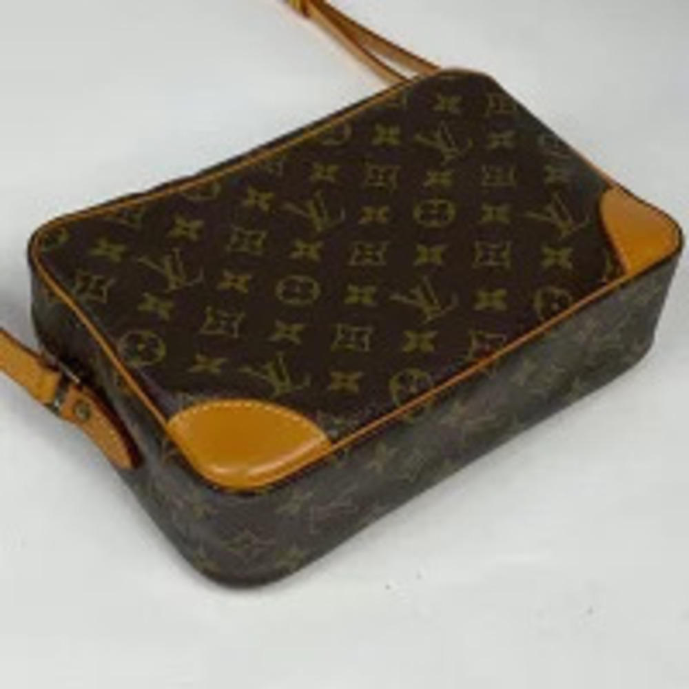 Louis Vuitton Monogram Bag Brown Shoulder Crossbody Trocadero